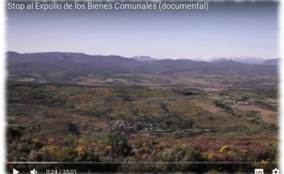 stop expolio bienes comunales